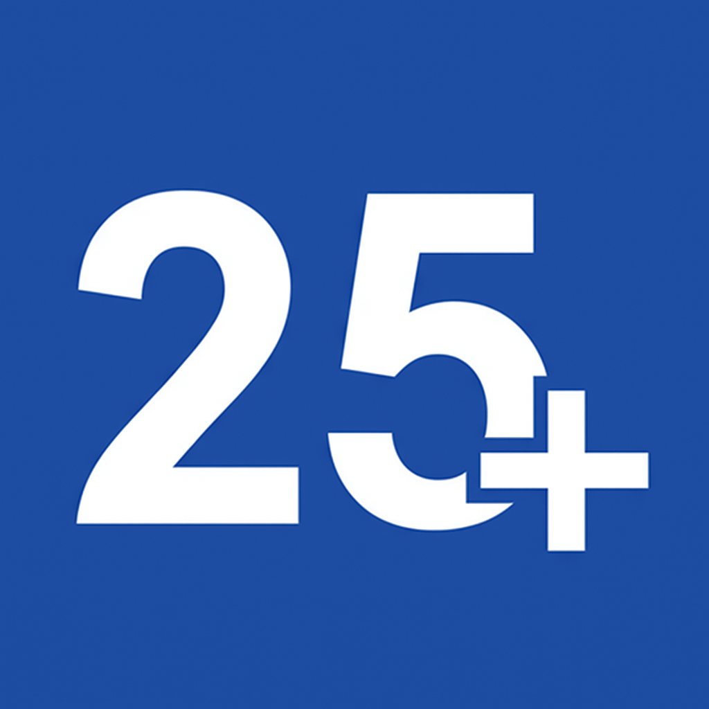 25+ Years Experience